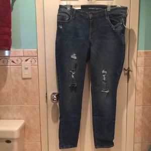 Old navy distressed jeans